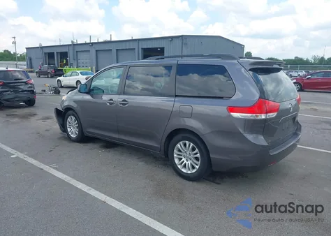 2011 Toyota Sienna Xle V6 из США, поврежденный, VIN 5TDYK3DC9BS084659